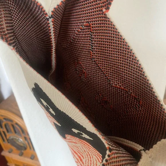 Small Black Cat Tote Bag - Picture 2 of 2